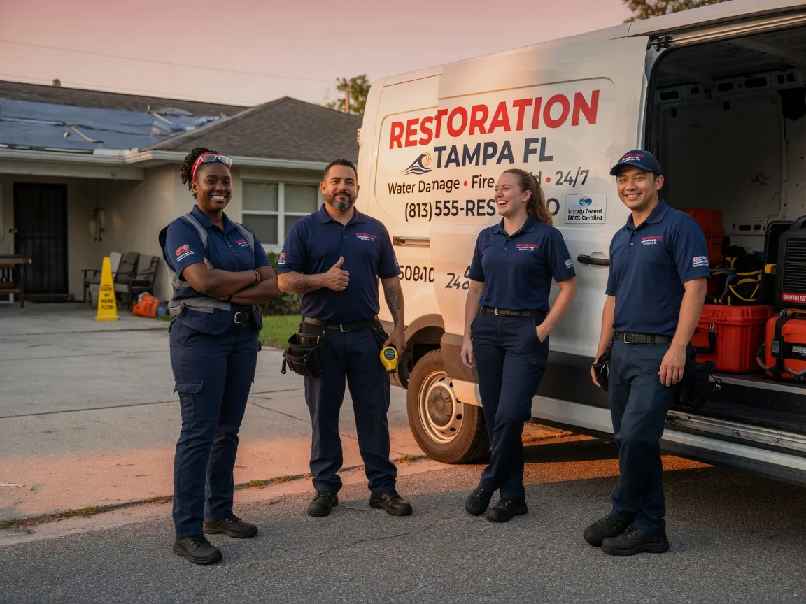 Water Damage Restoration company in Mooreland, OK