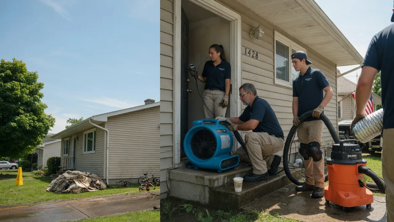 Water Damage Restoration in Mooreland, OK near me